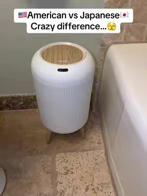 #trashcan #homeaesthetic #homefinds #automatictrashcan #motionsensortrashcan 