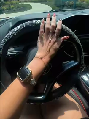 Universal! #steeringwheel #queensland #sparklecar #blingcaraccesories #tiktokmademebuyit 