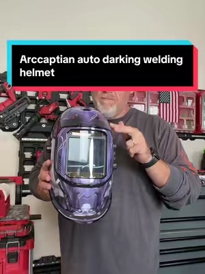 Good welds start with good visibility, and an auto-darkening helmet makes all the difference. The ARCCAPTAIN welding helmet automatically darkens the instant your arc starts, helping you stay focused on the weld instead of constantly flipping your hood up and down. With adjustable shade, sensitivity, and delay controls, it’s easy to fine-tune for MIG, TIG, Stick, or Flux Core welding. Lightweight, comfortable, and built for everything from weekend garage projects to regular shop work. #ARCCAPTAIN #WeldingHelmet #AutoDarkeningHelmet #WeldingGear #TikTokShopFinds