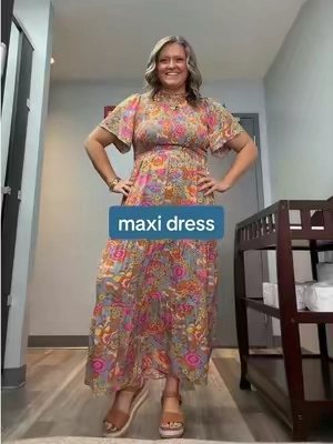 Little Sunday OOTD “late to church” edition. 😅 #OOTD #dress #maxidress #churchdress #cutedress 
