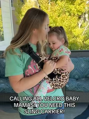 Moms! Trust me! Just get it! It will save you the stress and crying every single day! Best purchase ever! #velcrobaby #clingybaby #momhack #babysling #babycarrier 