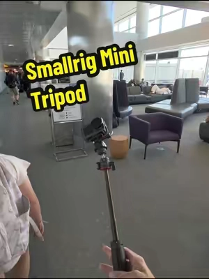 This mini tripid goes everywhere! #smallrig #minitripod #selfiestick #contentcreatortools #tiktokshopcreatorpicks @SmallRigDirect 