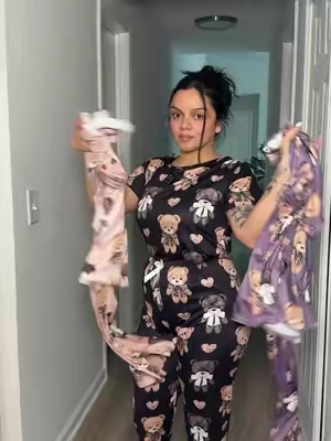 3 Pijamas bonitas cómodas suaves y de buena calidad, tela fresca y por un precio difícil de creer 😍😱 #pijamasmujer #pijamasdemujer #pijamasdepantalon #pijamascomodas #pijamaslindas 