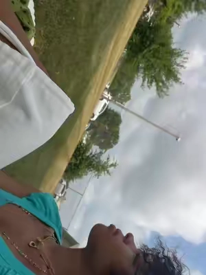 at the park and scared of bugs