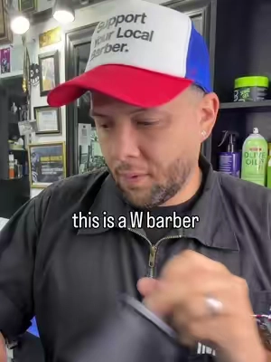 YOOO that’s a W barber FOR REAL! 🔥👏🙌