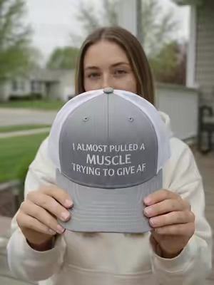 I Almost Pulled Embroidered #hatformen #capformen #tiktokmademebuyit #tiktokshop #viralvideo 