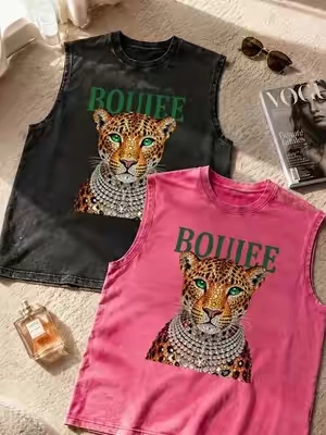 #boujee #leopardprint #tanktop #viral #trending 