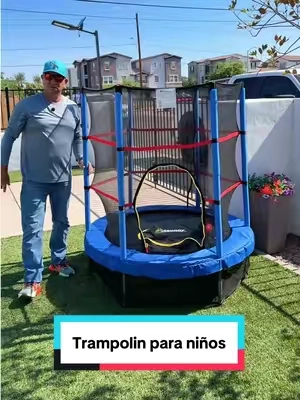 Trampolin para niños👧👦 #Kids #trampoline #trampolin #dealsforyoudays #tiktokshopcreatorpicks 