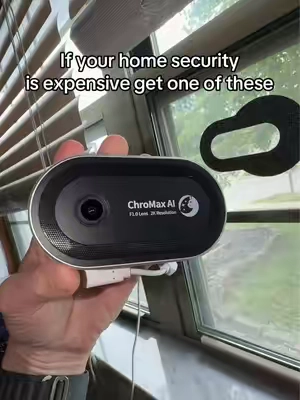 It does the job of 2 cameras and. Or monthly fees. #summeressentials #windowsecurity #homesecurity 