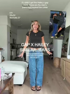 Obsessed w mens denim. So similar to the gap x Hailey collab