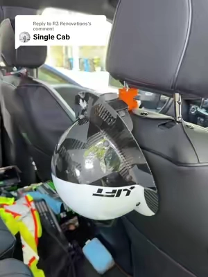 Replying to @R3 Renovations If you have a Single Cab, grab an XL! #hardhat #construction #bluecollar 