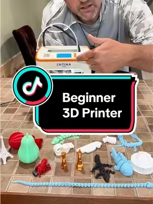 @Entina 3D printers create a healthy learning hobby for kids and beginners alike.  Boosts their STEM learning and gets the creative imagination going.  They won’t want to stop creating once they get going!  Pick one up today.  #3dprinting #entina #tiktokshopsummersale #STEM #stemlearning 