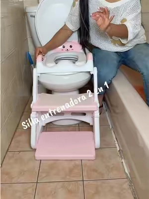 Lo mejor para q nuestros niños dejen más facil el pañal #silla2en1 #tiktokshopsummersale #blackfriday #cybermonday   #sillaentrenadoraparabebe 