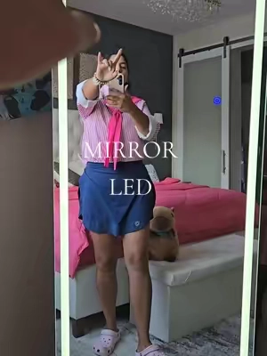MIRROR LED @Sweetcrispy Shop #mirror #mirrorledlight #homeimprovement 