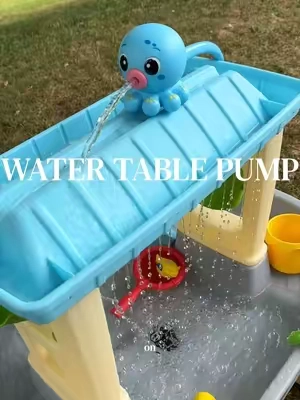 the inexpensive upgrade to your toddlers water table!! 🩵💦☀️🤍🐙 the most fun for water loving babies. #tiktokshopsummersale #summertoddlertoys #watertable #toddlertoys 