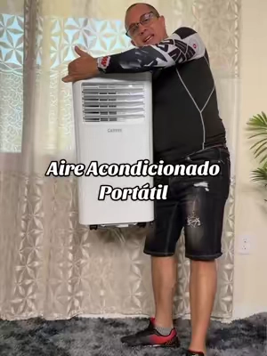 Aire Acondicionado pequeño y portátil de muy fácil instalación y gran capacidad de enfriamiento. #ac #aireacondicionado #acportable #aireacondicionadoportatil #garvee 