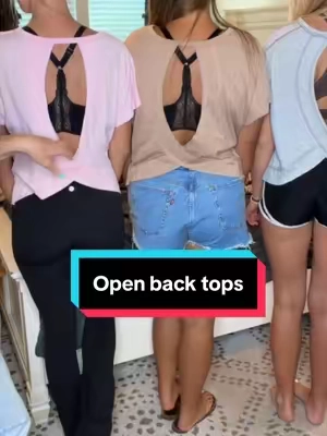 @SCUSTY #openbacktop #athleticwear #athleasure #workouttops #womensfashion 