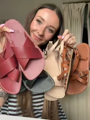 Portland Leather sandals are here!! Here’s my honest review & first impressions, overall pleasantly suprised but one thing to watch out for! #lovemyleather #sandals #leathershoes #shoes #tiktokshopsummersale 