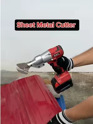 ✂️🔋Cordless Sheet Metal Cutter-Compatible with Your Milwaukee Batteries. Check The Orange Cart Below.✨#ecarke #cordless #sheetmetalcutter #metalshears #milwaukee 