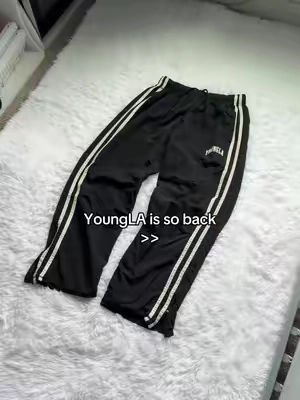 The flagship trackpants by youngla >> #youngla #yla #gym #trackpants #workout 