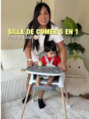 Silla de comer para tu bebé 5 en 1. #highchair #babyessentials #silladecomerbebes #babyshower #tiktokshopsummersale  @JOYMOR BRAVO 