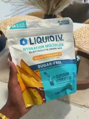 Liquid IV Mango Pinapple🥭🍍 @Liquid I.V. #liquidiv #electrolyte #tiktokshopfinds #tiktokshop #tiktokshopcreatorpicks 