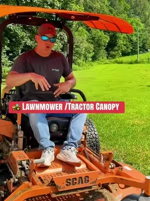 Tractor ROPS Canopy Review | Beat the Heat While Mowing & Tractor Work Description: Working long hours on a tractor in the summer sun? This tractor ROPS canopy provides shade to help reduce direct sunlight while mowing, brush hogging, landscaping, farming, and other outdoor jobs. In this review, I cover the build quality, installation, and who this canopy is best suited for. If you’re looking for a way to make tractor work more comfortable, this accessory is worth checking out. Keywords: tractor canopy, ROPS canopy, tractor sun shade, tractor roof, mower canopy, tractor accessories, compact tractor, tractor review, farm equipment, lawn tractor accessories, Kubota canopy, John Deere canopy, Mahindra tractor, LS tractor, New Holland tractor, outdoor equipment, summer tractor work, tractor shade, mowing accessories, TikTok Shop finds Hashtags: #TractorCanopy #TractorAccessories #FarmLife #LawnCare #summerfinds 