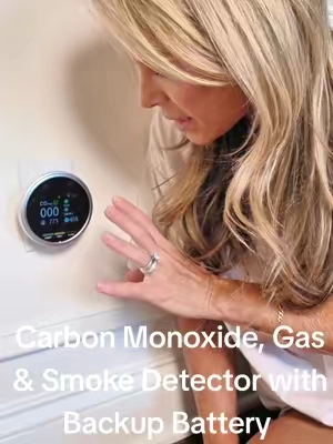 This @MUTAK 6 in 1 Carbon Monoxide, Gas & smoke Detector with a battery backup is a must have for every home! The battery backup feature makes it stand out from all of the others and I love that it is a plug-in! #tiktokshopcreatorpicks #carbonmonoxide #homesafety #batterybackup 