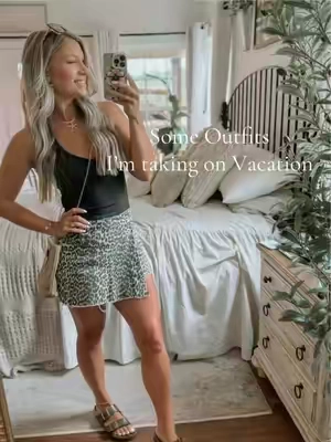 If you’re planning a beach trip, save this for outfit inspiration! 🌺☀️ These are the pieces I kept reaching for all vacation long. Everything is linked! 🛍️ #vacation #vacationoutfits #florida #vacationfits #beach 