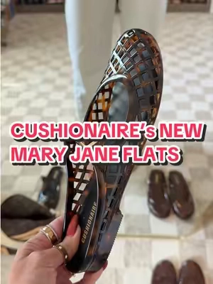 @Cushionaire  #jellyshoes #jellysandals #jellyflats #maryjaneshoes  #falloutfits  
