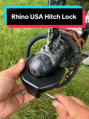 Help deter trailer theft with Rhino USA’S trailer hitch locking system. Available in a 2” and 2 5/16” ball @Rhino USA #trailer #hitchlock #theft #lock #trailers 