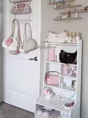 it’s so cute ♡ works perfectly as a nightstand or a small bookshelf/storage #sikaic #nightstand #bedsidetable #roomdecor #cutecore🎀🦴🍮🐾 