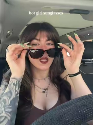 sometimes you need big thick sassy sunglasses  #sunglasses #sunnies #fashion #tiktokshop 