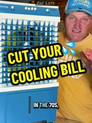Beat the heat without the huge electric bill. ❄️💨 #SummerCooling #HomeHacks #swampcooler #tiktokshopsummersale #TruckinTobyCreatorpicks @VEVOR Store 