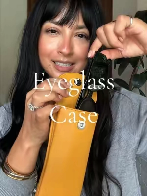 The kind of product you never knew you needed until you have it. One case, two pairs of glasses, less clutter in your purse, and so many fun colors to choose from!

#eyeglasscase #sunglasses #everydaycarry #accessories #purseessentials 