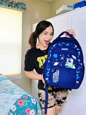 Fimibuke Casual Printed Backpack Set for School, 3Pcs Waterproof Backpack with Lunch Bag & Pencil Bag - School Backpack Bookbag for Middle School Teens Girls, Roomy Interior & Multi-Pockets #tiktokshopsummersale 