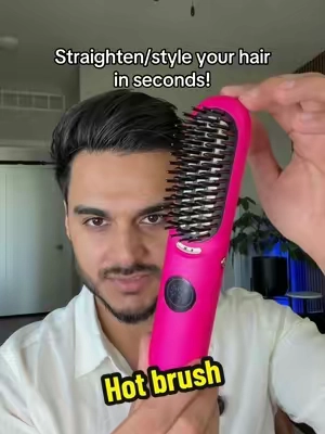#hotbrush #hairstraightener #tiktokshopsummersale #summerfinds 