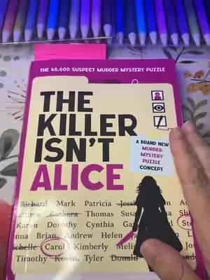 It’s everyone’s favorite get it while you can. How fast can you solve it? ##thekillerisntalice##puzzletok🧩##murdermystery##puzzlegame##puzzlesoftiktok
