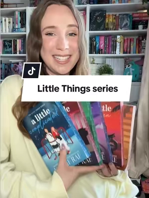 I was so excited to get the new editions of Kelsie Rae’s Little Things series! 😍 The new character covers are gorgeous, the sprayed edges are even prettier in person, and if you haven’t picked this hockey romance series up yet, now is the perfect time. 💙 Complete 6-book series 🏒 Hockey romance 📚 New character covers 🌈 Matching sprayed edges 🤍 Interconnected standalone romances ✨ Five-star-worthy binge   #BookTok #littlethingsseries #HockeyRomance #KelsieRae #sprayededges @authorkelsierae 