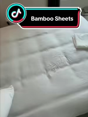 Change the whole feel of sleeping #tiktokshopcreatorpicks #bamboosheets #coolingblanket #beddingset 