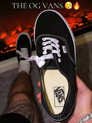 🔥 The original for a reason. The Vans Authentic in Black is one of the cleanest, most timeless sneakers ever made. Straight from Tillys with free 3-day delivery. Gotta have a pair of these classics in your wardrobe!😮‍💨🔥🤌🏻 @vans #vans #vansshoes #mensfashion #mensstyle #TikTokShopFinds 