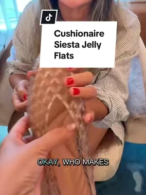 #cushionaire #jellyflats #everydaystyle #comfysandals #tiktokshopcreatorpicks 