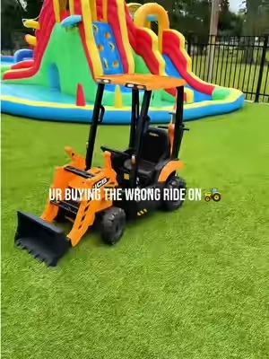 Two ride on vehicles in one means twice the fun without buying another toy later. The reversible seat is genius 🚜 #RideOnToy #KidsRideOn #OutdoorToys #ToddlerToys #giftsforkids 