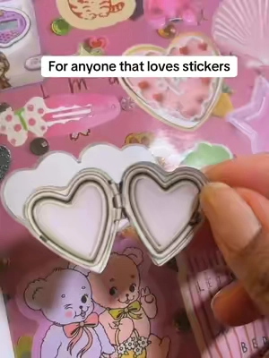 #cutestickers #pinkstickers #stickerbook #stickers 