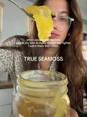 A morning ritual after breakfast 🙂‍↕️👏🏼 #trueseamoss #trueseamossgel #seamoss #seamossbenefits #dealsforyoudays 