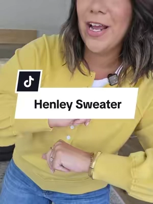 fall closet staple! @Uaneo #sweater #Henley #fallfashion #midsizefashion 