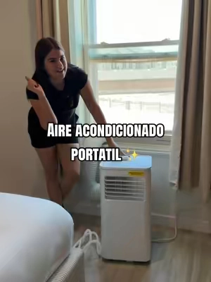Respuesta a @lu lu Aire acondicionado portatil… #portableairconditioner #aireacondicionadoportatil #tiktokshopsummersale #airconditioner 