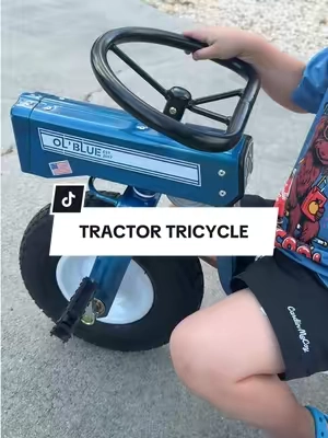 Old-school outdoor fun they’ll actually keep coming back to. 💙 #tricycle #kidstricycle #outdoortoys #rideontoys #outdoorplay 