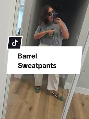 @Yeokou #barrelpants #sweatpants #loungewear #athleticwear #momootd 