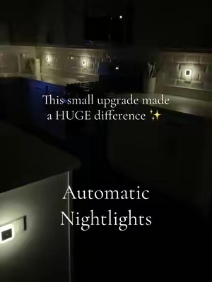 Cozy + convenient + affordable ✨✨ ##nightlights##automaticnightlight##homeessentials##homefinds##lighting